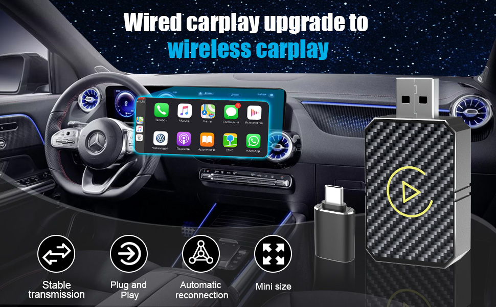 carplay wireless adapter