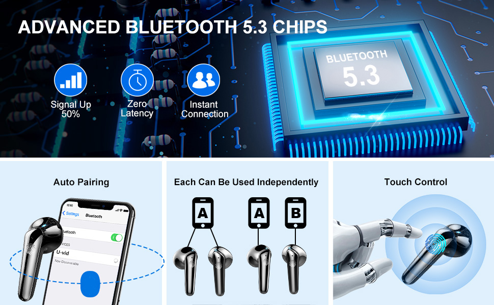 Wireless earbuds