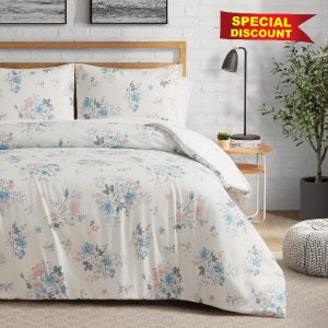 Lucky Brand Clarie Floral Comforter Set - Twin/Twin XL Size - 2 Piece Luxurious Bedding Ensemble