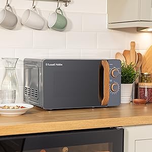 Russell Hobbs 17L Grey Digital Microwave