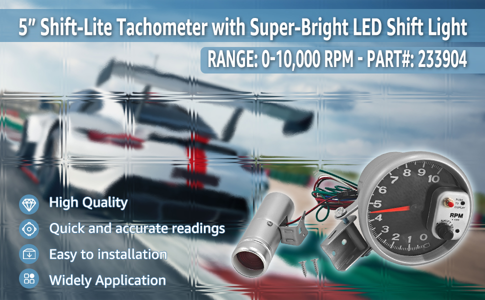 5” Tachometer