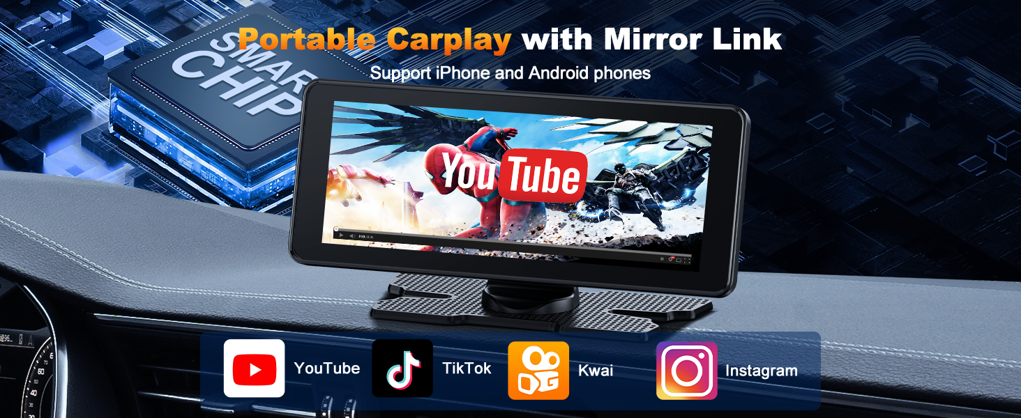 apple play car screen