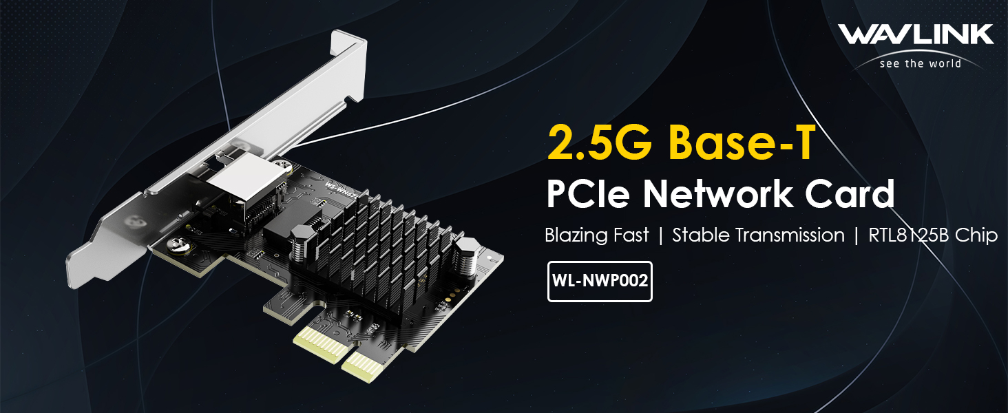 2.5GB PCIe Network Card