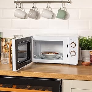 Russell Hobbs 17L White Digital Microwave