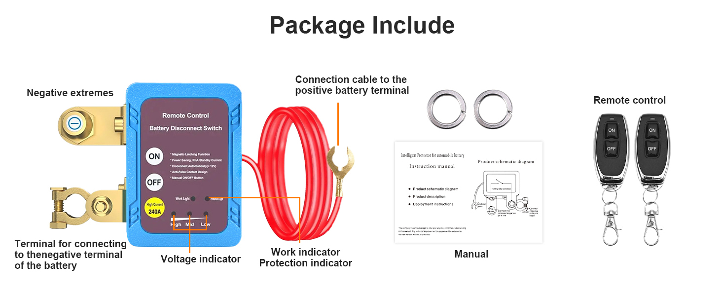 Remote Battery Disconnect Switch