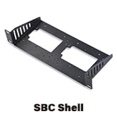 DeskPi RackMate Accessories Mini ITX Shell 10 inch 1U Rack Shelf