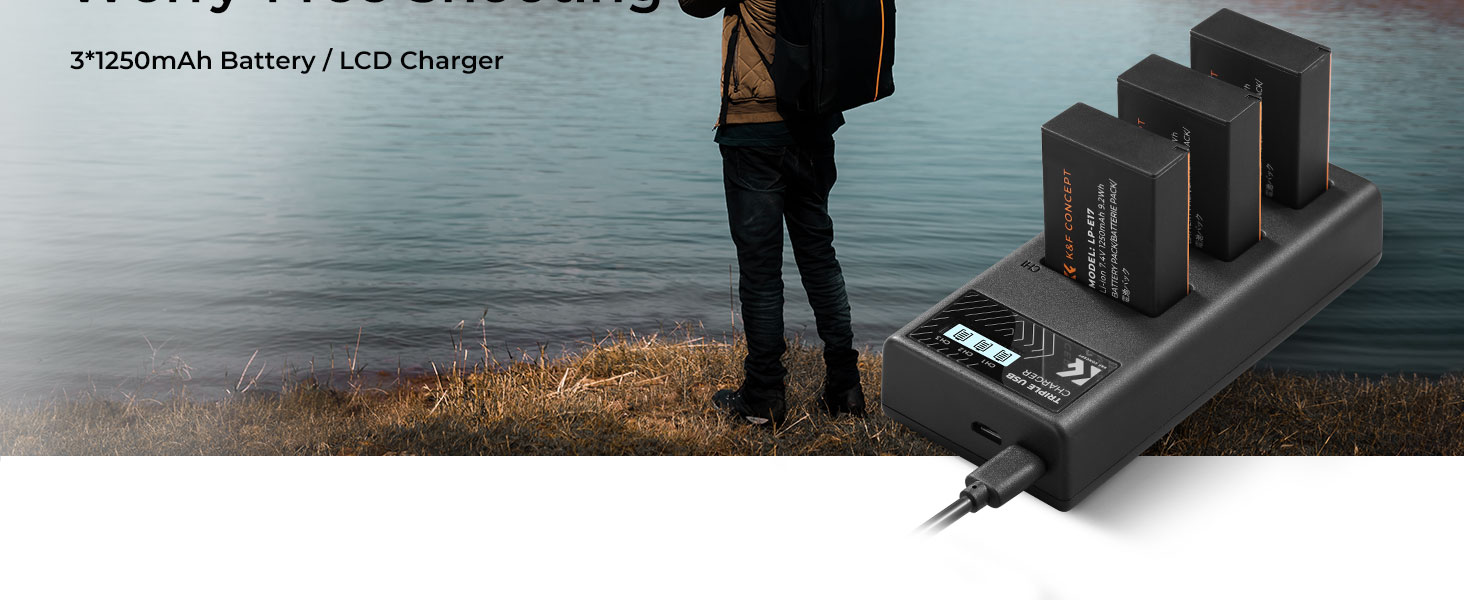 LP-E17 battery charger