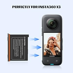 Insta360 X3 Li-ion Rechargeable Battery-1