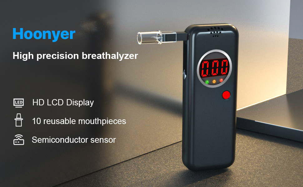 High precision breathalyzer