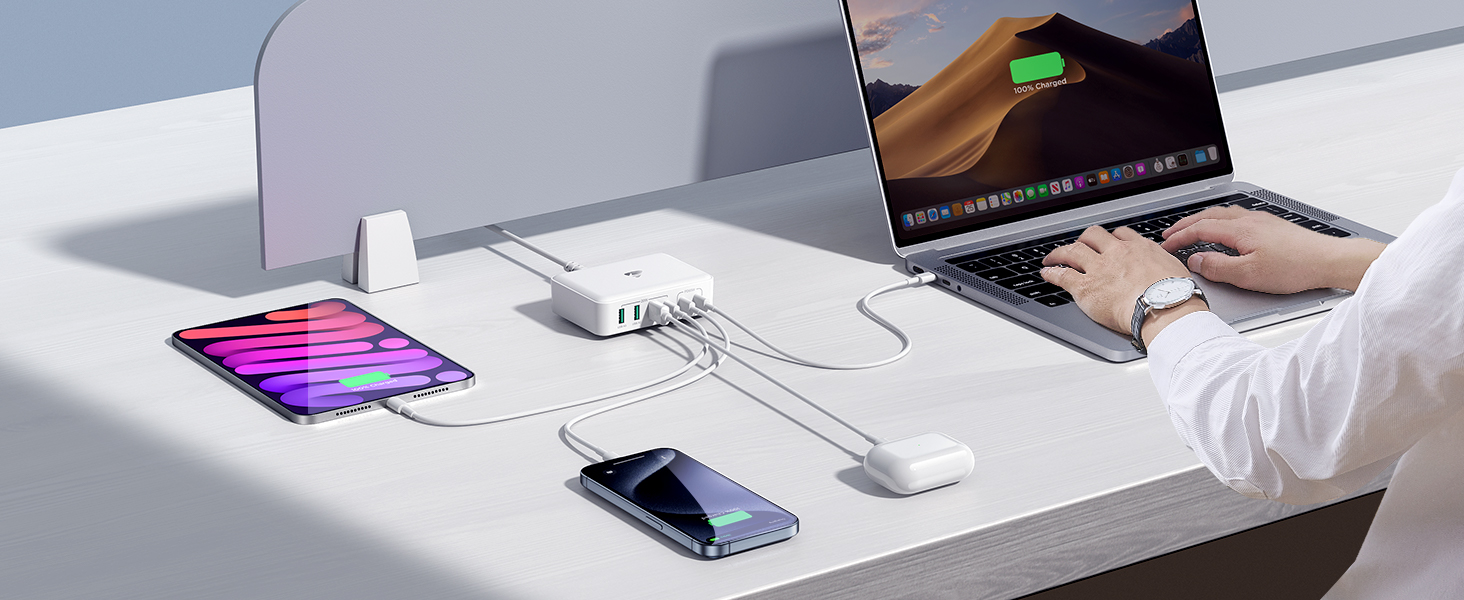 multi port charger