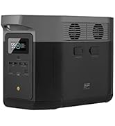 EF ECOFLOW DELTA Max (1600) Portable Power Station, 1612Wh Expandable Capacity with 4 x 2000W (46...