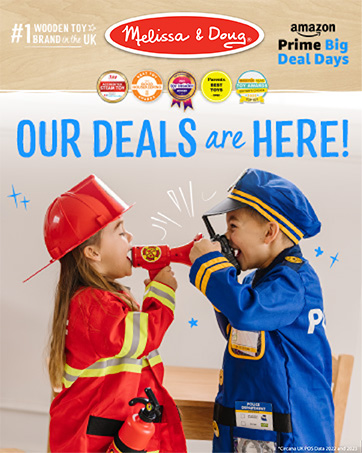 Melissa & Doug screen free open ended play high quality wooden toys anything is possible