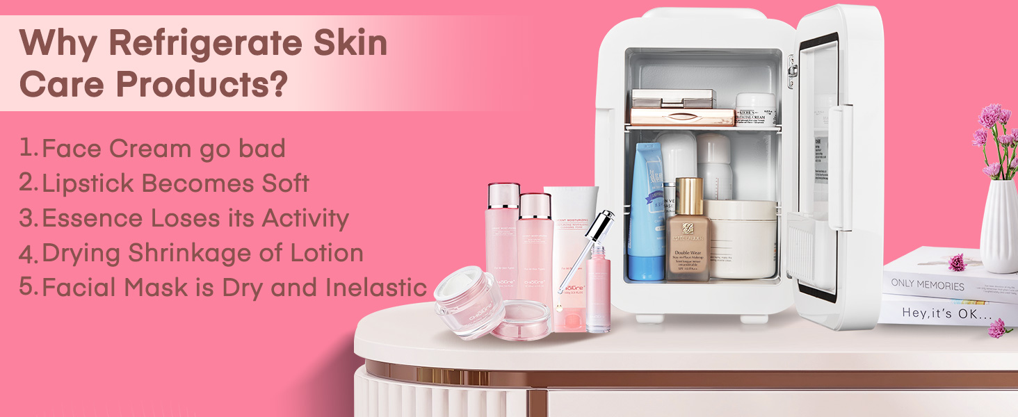 Mini Skincare Fridge