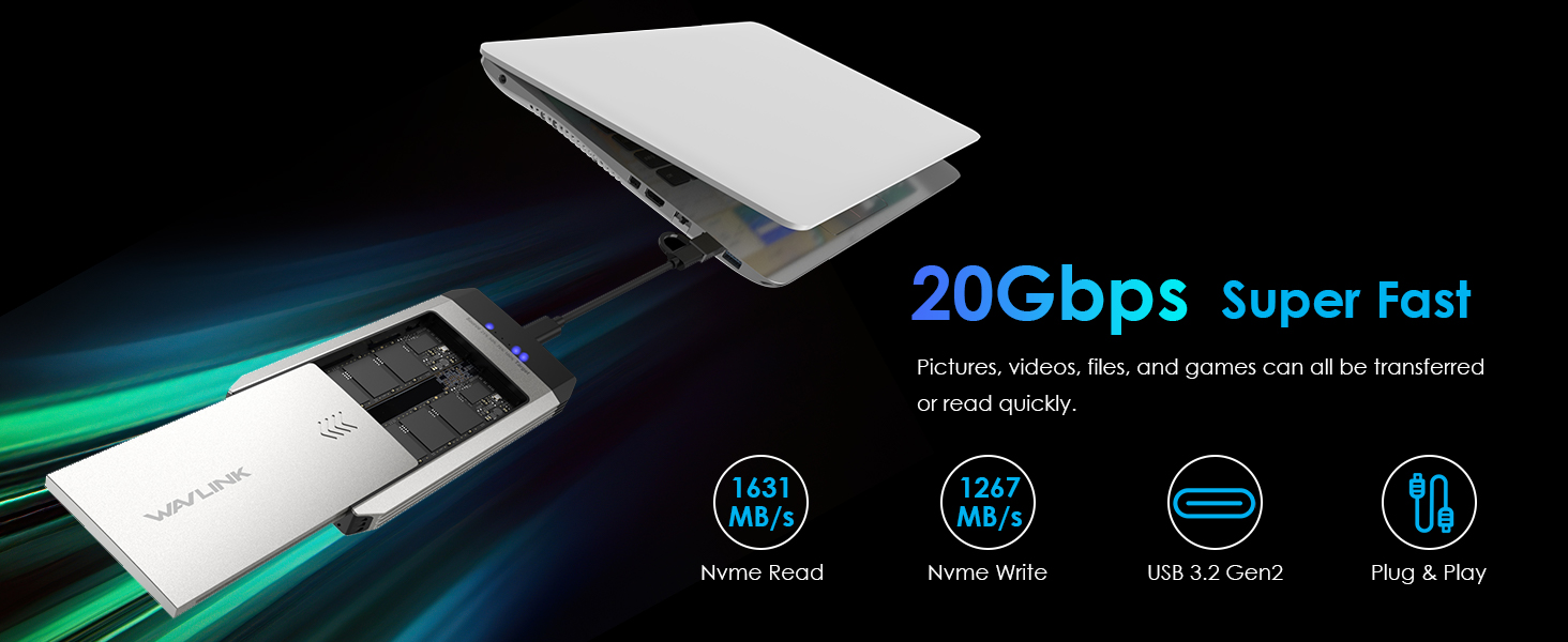 20Gbps speed (ST348)