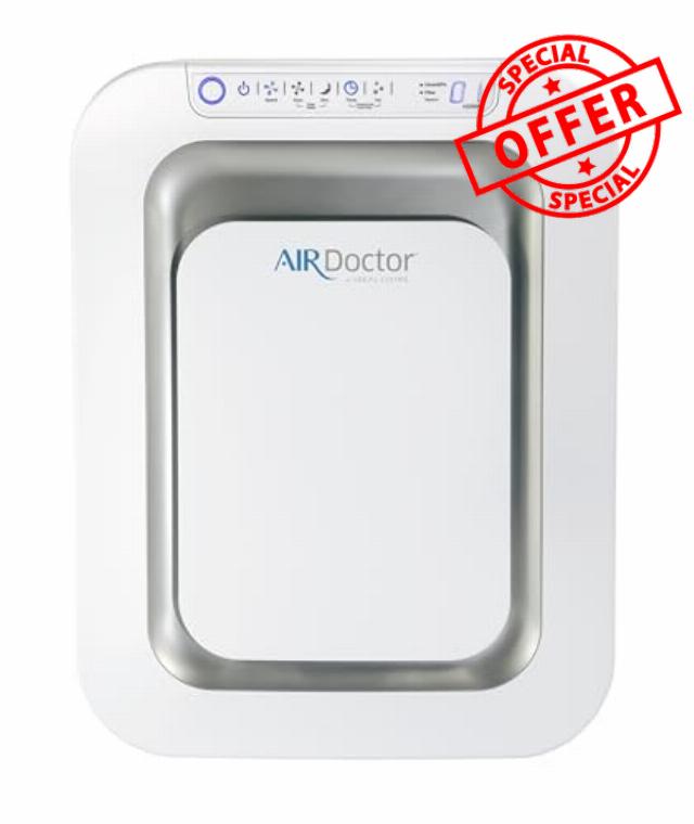 AIRDOCTOR AD2500 Wall-Mounted or Floor Standing Air Purifier for Small and Medium Size Rooms | UltraHEPA