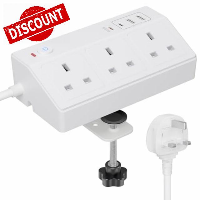 Desk Power Socket with USB Slots