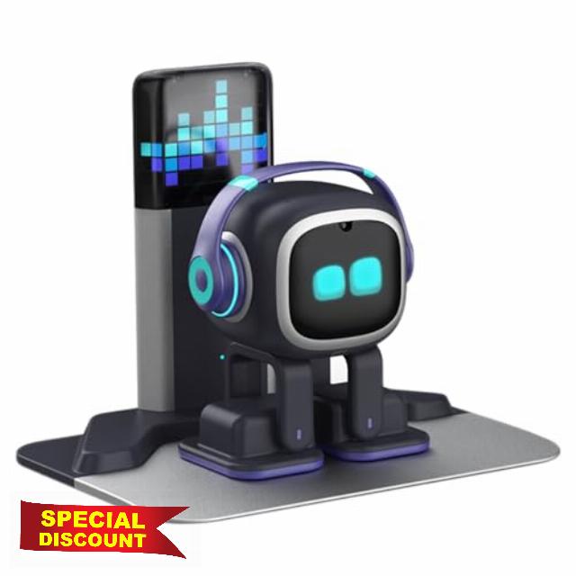 AI Desk Robot Companion - ChatGPT Enabled with Voice Commands & Dance Feature