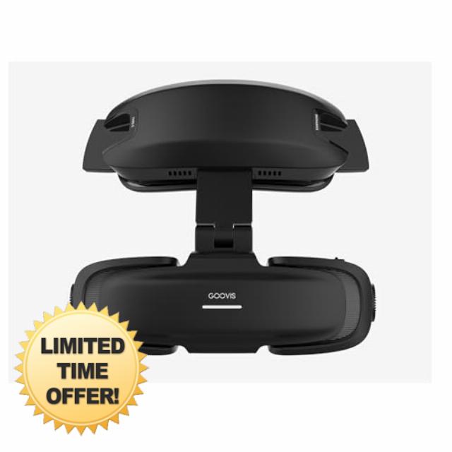 GOOVIS Art HMD Your Favorite Extended 3D Viewer for Multi-Tasking with Widest IPD Adjustment Ultra-Wide Open View Design|Sharp Edge