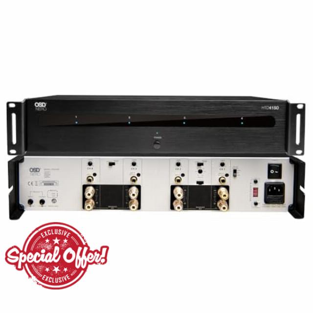 OSD 4X 175W Home Theater Amplifier Highly Flexible