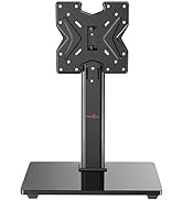 Perlegear Universal Table Top Pedestal TV Stand for 26