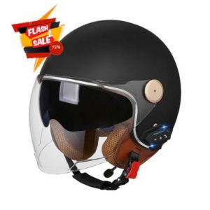 Four Seasons Motorcycle Bluetooth Half Helmet