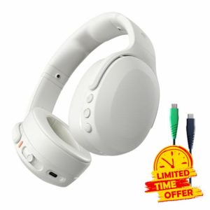Skullcandy Crusher Evo Over-Ear Wireless Headphones with Sensory Bass with Charging Cable