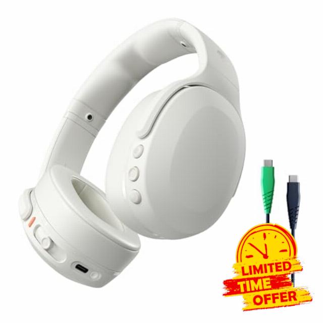 Skullcandy Crusher Evo Over-Ear Wireless Headphones with Sensory Bass with Charging Cable