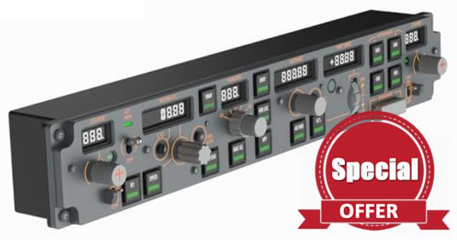 SYDYSOSO Flight Simulator Controls Panel - CM 737NG MCP