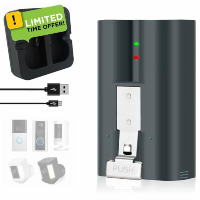 Battery for Ring Doorbell 2/3/4/3Plus