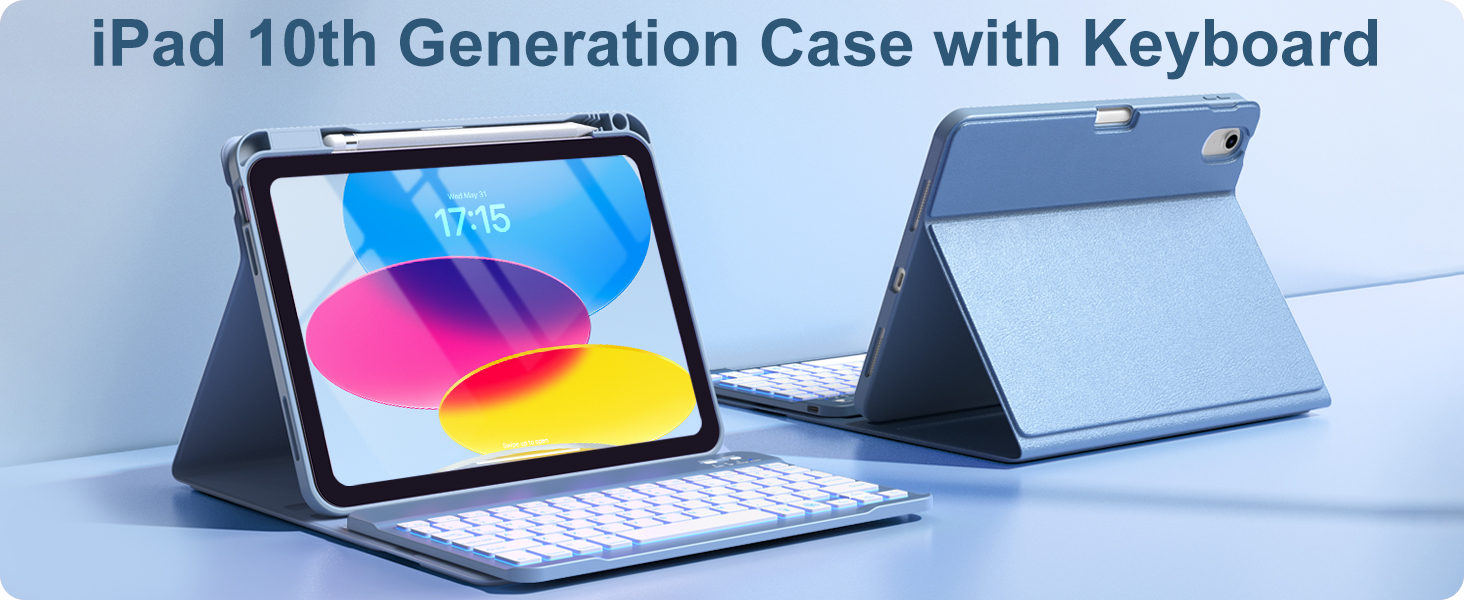 ipad 10th generation case with keyboard