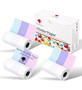 Phomemo M02 Mini Portable Photo Printer, Wireless Bluetooth Smartphone Sticker Printer, Small The...