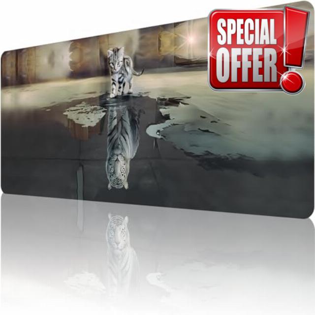 GLANDOTU Mouse Pad/Gaming Mouse Pad/Mouse Mats for Desk/Large Mouse Pad 1200x600mm/XXXL Mousepad