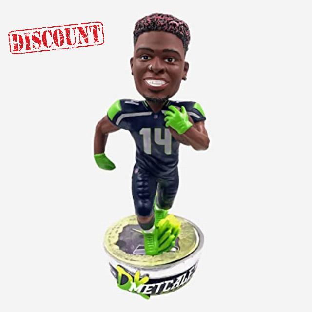 DK Metcalf Seattle Seahawks Speed Chase Bobblehead NFL Football