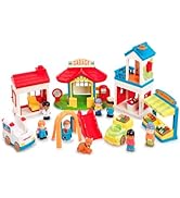 Happyland happy family little people village toys ELC Early Learning Centre farm animal set happy