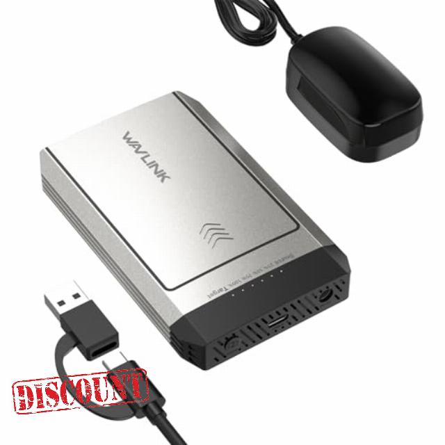 WAVLINK 20Gbps M.2 NVMe SSD Enclosure
