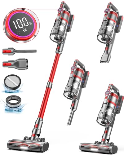 45KPA/550W Stick Vacuum with LED Screen