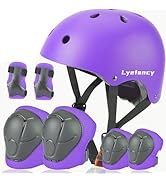 Lyefancy Kids Bike Helmet and Pads Set for 3-13 Years old Boys Girls, Toddler Helmet Protection G...