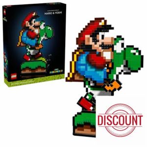 LEGO Super Mario World: Mario & Yoshi Nintendo Gift for Adult Fans
