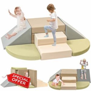 6-Piece Toddler Climbing Toys Indoor