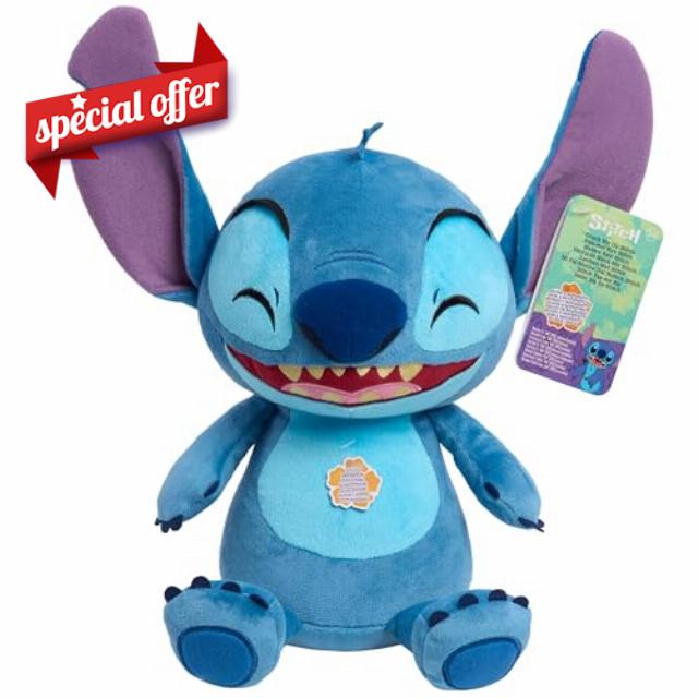 Just Play Disney Stitch Crack Me Up Stitch Plush Toy