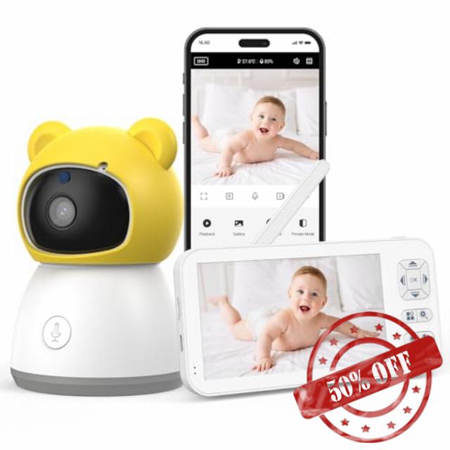 5"Baby Monitor wifi Smartphone