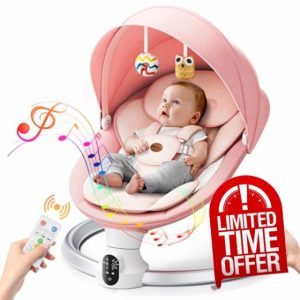 Baby Swing for Infants - Electric Baby Rocker with Exclusive App Function
