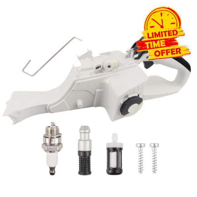 1140 350 0826 Rear Handle Fuel Tank with Filter Spark plug for Stihl MS311 MS362 MS391 Chainsaw 11403500826