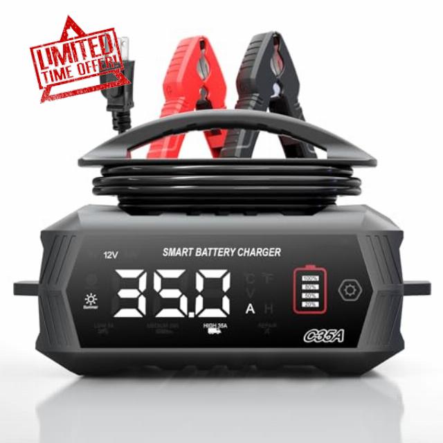 Car Battery Charger 35 Amp