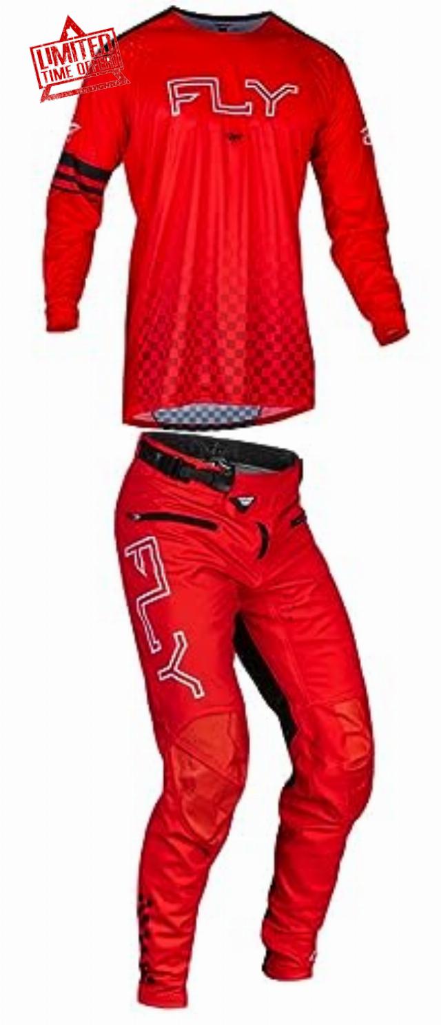 Fly Racing Youth RAYCE Bicycle Gear Set - Pant and Jersey Combo