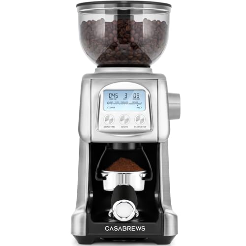 Conical Burr Coffee Bean Grinder with 77 Precise Grind Settings
