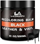 Leather Recoloring Balm Black Leather Color Restorer for Couches,Leather Dye Paint Leather Color ...