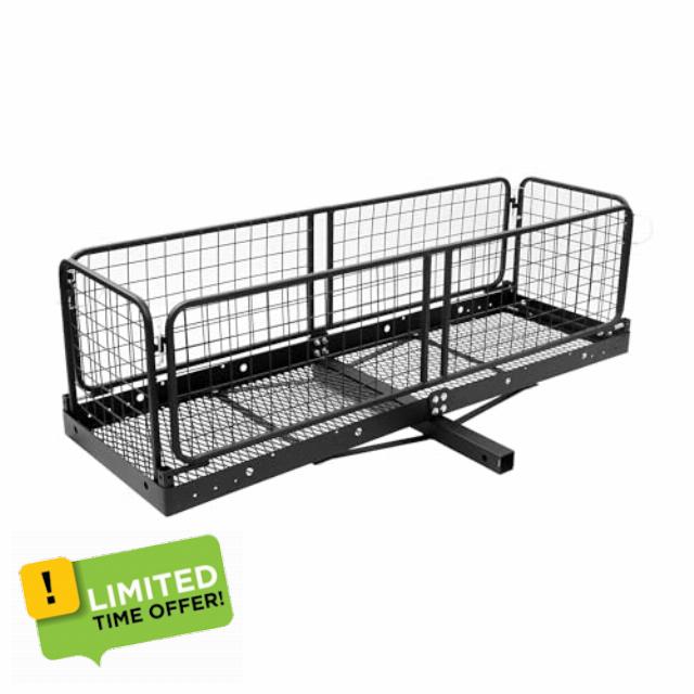 Rocklan Heavy-Duty Cargo Carrier with Basket