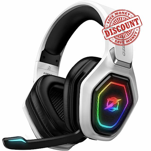 Ozeino Wireless Gaming Headset for PC
