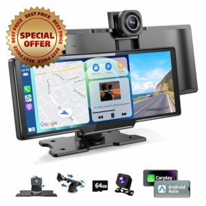 10.26" Portable Wireless Carplay Screen